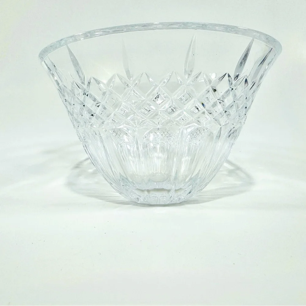 Marquis by Waterford Shelton Cut Crystal Bowl 5” Tall, 8” Wide